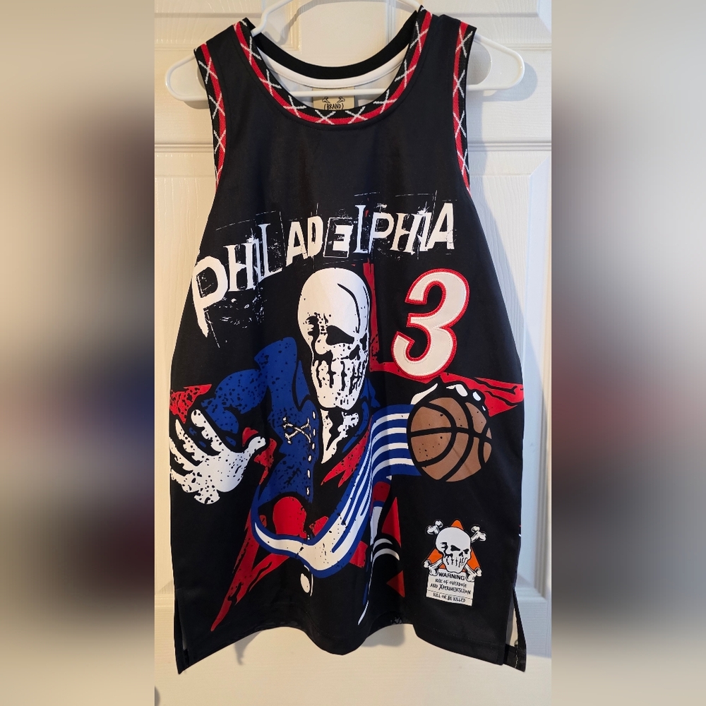 BRAND X PHILADELPHIA THE ANSWER BASKETBALL JERSEY